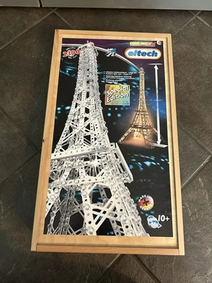 Eiffel Tower Eitech C34 Special Edition Metal Building Construction Steel Model - Image 1 of 3