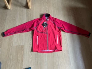Footjoy Mens Hydrotour Golf Jacket (Red) Size Small - BNWT - Picture 1 of 17