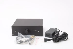 Pro-Ject Audio Pre Box RS Digital Stereo Preamplifier With Power Supply - Black - Picture 1 of 7