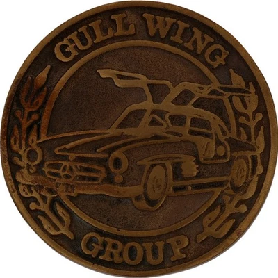 Nuevo Raro Bronce Mercedes Benz Gaviota Ala Grupo Star Club 300SL De Colección Hebilla de Cinturón Foto 1 de 4