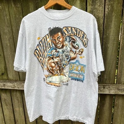 Camiseta Deion Sanders 1995 Dallas Cowboys reimpresión AN57035 Foto 1 de 2