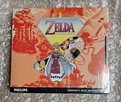 Zelda: The Wand of Gamelon (CD-i, 1993) Factory Sealed Brand New Philips - Image 1 of 4