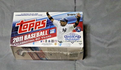 2011 Topps Series 1 MLB Baseball Factory Sealed Blaster Box Freddie Freeman RC ? - Image 1 of 2