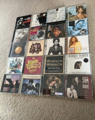 20 CD Soul/Funk/R&B Bundle - Michael Jackson, Whitney, Beyoncé, Aretha, Barry - Image 1 of 4