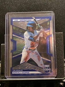 Kendall George 2023 Elite Extra Aspirations Blue #22/349 - Dodgers - Bild 1 von 2