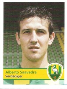Plus 2005/2006 Panini Like sticker #6 Alberto Saavedra ADO Den Haag