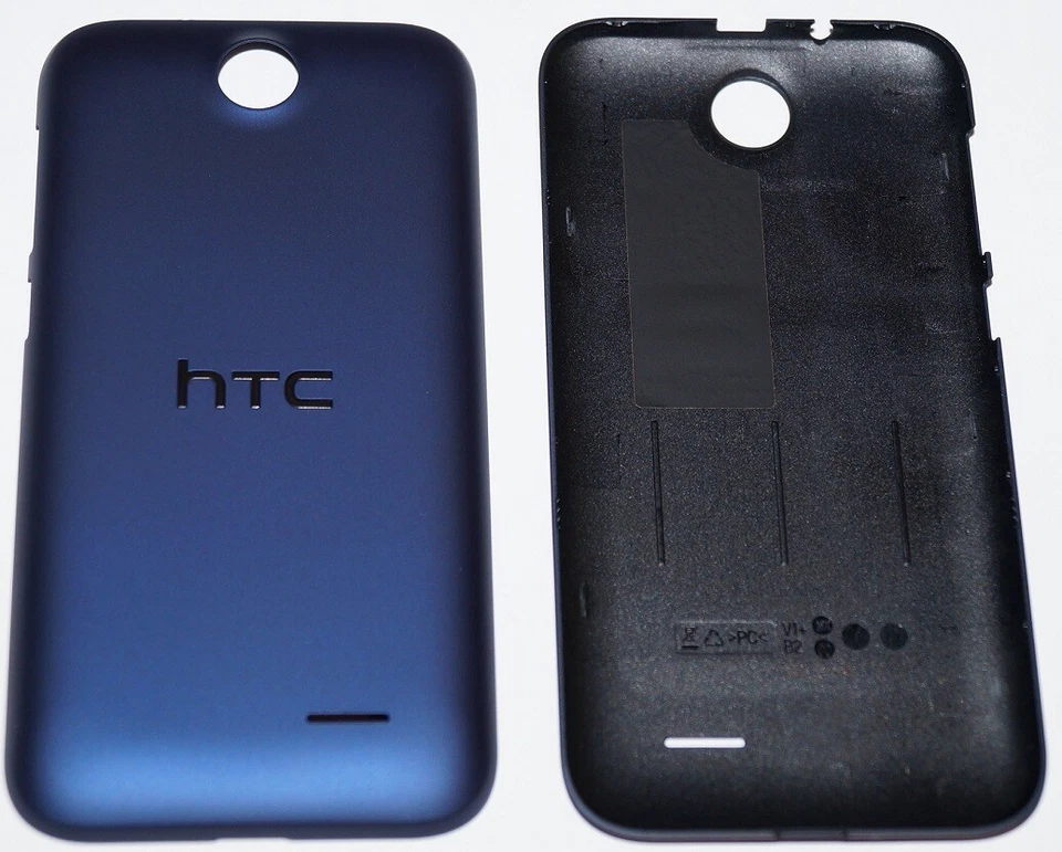 Original htc desire 310 D310n Tapa de Batería Tapa Trasera Azul - Imagen 1 de 1