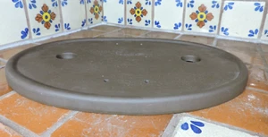 Yixing 16" High Quality Unglazed Bonsai Pot Bonsai Pots Shallow Forest - Picture 1 of 8