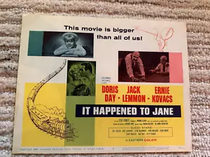 It Happened to Jane (1959) 11x14 lobby card #1 Columbia Doris Day Jack Lemmon - Foto 1 di 4