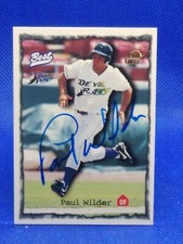 1997 Best Auto Series Full Count Auto Paul Wilder #_PAWI Rookie Auto RC