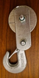 Hebeseilrolle, Stahl-Heberolle Rollenblock aus hochfestem Stahl 500KG - Bild 1 von 1