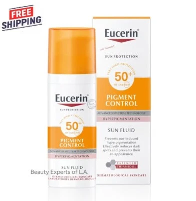 Eucerin Sun Fluid Pigment Control SPF50+ 50ml EXP 01/2028 - Image 1 of 4