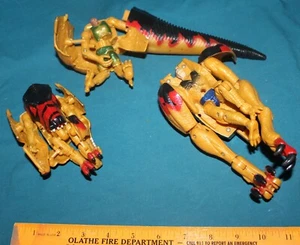 TRANSFORMERS Animorphs Tri-Rex Figuren - 1999 - Bild 1 von 7