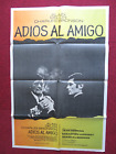 ADIOS AL AMIGO FOLDED ARGENTINA ONE SHEET POSTER CHARLES BRONSON A. DELON 1968