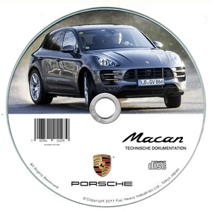 Porsche Macan 95B (2013-2018) Manual De Taller Reparación En CD - Imagen 1 de 8