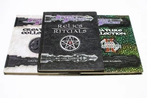 3 D&D Sword & Sorcery Core Rulebooks Relics & Rituals~Creature Collection 1 & 2 - Picture 1 of 11