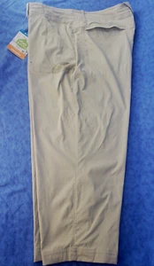 COLUMBIA PFG Womens Capri Pants SIZE 14 Omni Shield Ultimate Brake Beige NEW TAG - Picture 1 of 14