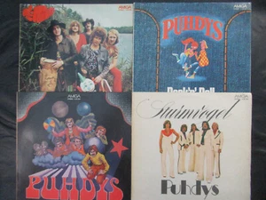 PUHDYS 1 - 4 / 4 LP Set DDR AMIGA 1974 - 1976 - Bild 1 von 9