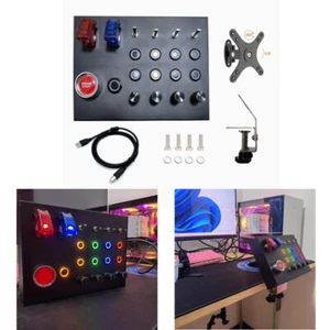 Analog Race Car Center Control Box For Fanatec Thrustmaster Simdid Logitech G29 - Picture 1 of 11