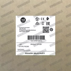 2711PC-T6C20D PanelView AB Spot Goods DHL/FedEx/UPS 2711PCT6C20D HTP0 - Bild 1 von 6