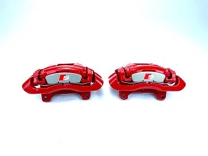 ORIGINAL AUDI A3 S3 8P 2.0 3.2 DELANTERAS L+R PINZAS FRENO 2006-2013 345/30mm SS - Imagen 1 de 2