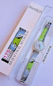 Swatch+B2B Spécial+SUJK700D Moving Times (175 Years Ringier)+ Complet De + Neu / - Picture 1 of 4