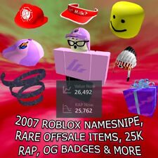 Roblox: Prime Pack 12 Item  (Hunter,Nomad,Mardi,Void,Doggy,Orca,Clutch,Crown,Fly)