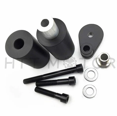 Frame Slider Crash Protector For Suzuki GSXR GSX-R GSX 600 750 2001-2003 Black - Image 1 of 4