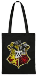 Westeros School Stofftasche Einkaufstasche Game of Harry Fun Thrones Potter - Bild 1 von 1
