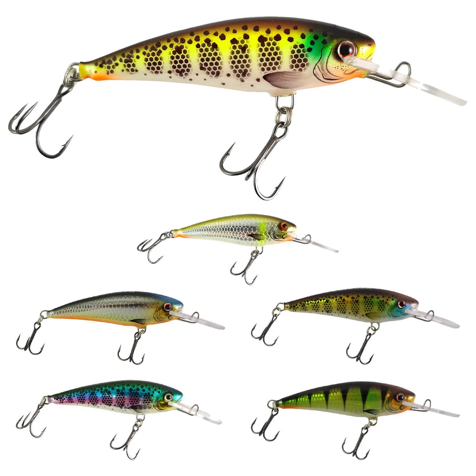 Hybrida Wobbler Crankbait K4 Kunstköder Twitchbait Jerkbait Raubfisch Hecht - Bild 1 von 1
