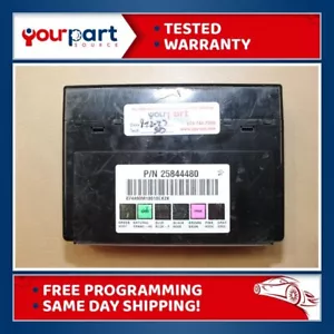 06-13 GM CHEVROLET BCM BODY CONTROL MODULE OEM 25844480 TESTED PROGRAMMED TO VIN - Picture 1 of 8