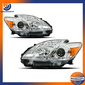Halogen Type Driver & Passenger For 2012-2015 Toyota Prius Headlights Headlamps - Picture 1 of 13