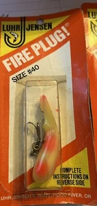 Señuelo de pesca trucha con cabeza de acero para salmón Luhr Jensen talla #40 - Imagen 1 de 3