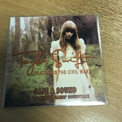 TAYLOR SWIFT FT CIVIL WARS - SAFE & SOUND - 1MIX DEF JAM / MERCURY CD PROMO NEW - Image 1 of 2