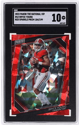 2023 Panini National Convention VIP Gold Bryce Young /199 SGC 10 Rookie RC - Image 1 of 2