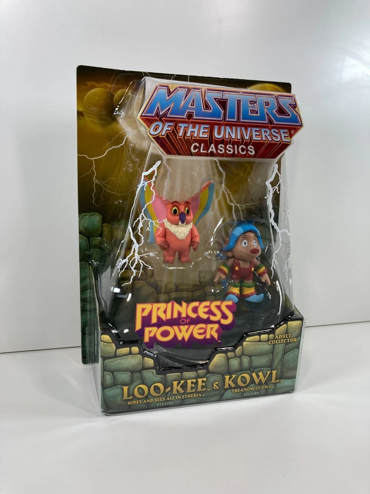 2014 Mattel MOTU Masters of The Universe Loo-kee and Kowl 6" Action Figure MIB