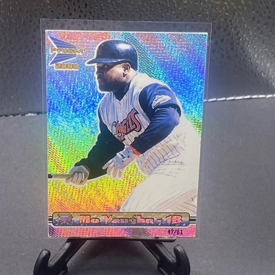 Pacific Prizm Mo Vaughn Premier 2000 fecha paralelo #47/61 Foto 1 de 2