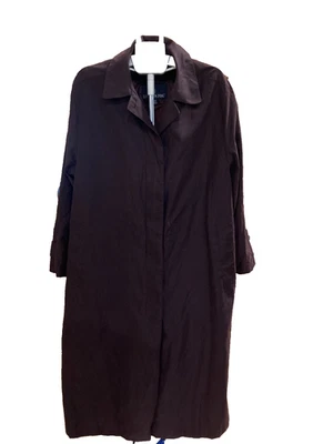 London туман пальто, с подкладкой, карманы, воротник, на пуговицах, женский размер 16 обычный - Изображение 1 из 4