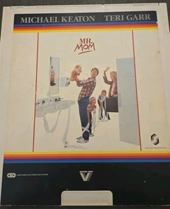 Mr. Mom CED Capacitance Electronic Disc System 1984 Videodisc Michael Keaton - Picture 1 of 2