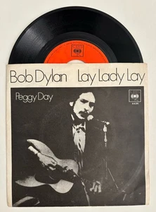 Bob Dylan Lay Lady Lay 45rpm 7" vinyl single - record & picture sleeve Italy - Picture 1 of 3