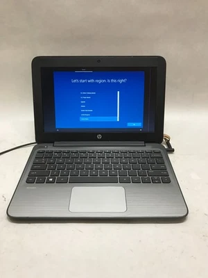 HP Stream 11 Pro G2 11" Celeron 4GB RAM 64GB SSD Windows 10 For Parts READ! - DW - Image 1 of 4