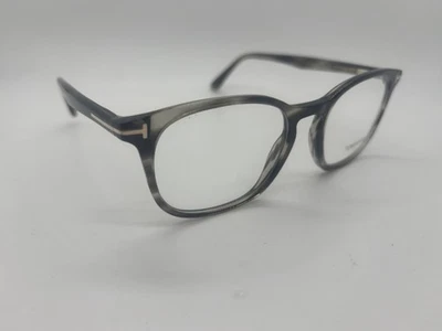 NEW TOM FORD TF5505 005 Gray Round Eyeglasses 52-19-145mm NO CASE - Image 1 of 4