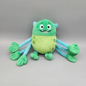 Disney Doc McStuffins Glo-Bo Peluche Monstruo Verde 7" Juguete de Peluche 6 Brazos Azul Lindo - Imagen 1 de 7