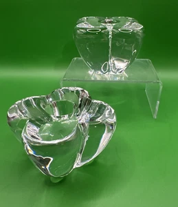 2er SET BACCARAT DIOMEDE 3,5" X 2" KEGELKERZENHALTER ~ FRANKREICH - Bild 1 von 12