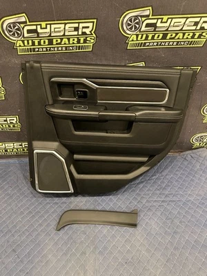 2024 DODGE RAM 3500 LARAMIE REAR PASSENGER RIGHT DOOR PANEL OEM - Image 1 of 4