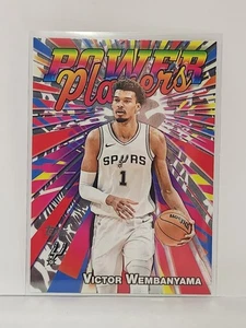 2025-26 Topps Basketball Victor Wembanyama Power Players Holo Foil #PP-15 Spurs - Bild 1 von 2