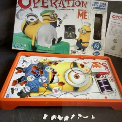 Operation despicable me / minions version , Family Board Game ,Hasbro Family Fun - Image 1 of 4