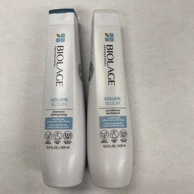 NEW Biolage Volume Bloom Shampoo & Conditioner Set For Fine Hair 13.5oz Each Duo - Image 1 of 2