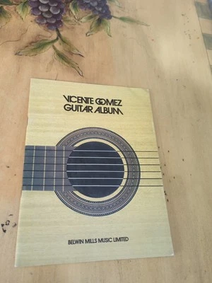 Vicente Гомес гитара альбом для классической гитары редкая книга, 1973 издание  - Изображение 1 из 4