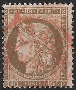 FRANCE - CERES N° 54 OBLITERE CACHET ROUGE - Imagen 1 de 2